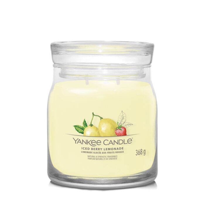 Iced Berry Lemonade Signature Medium Jar 368g 2-Docht – Produktansicht
