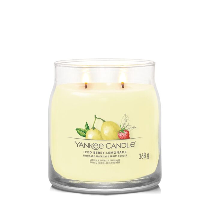 Iced Berry Lemonade Signature Medium Jar 368g 2-Docht – Produktansicht