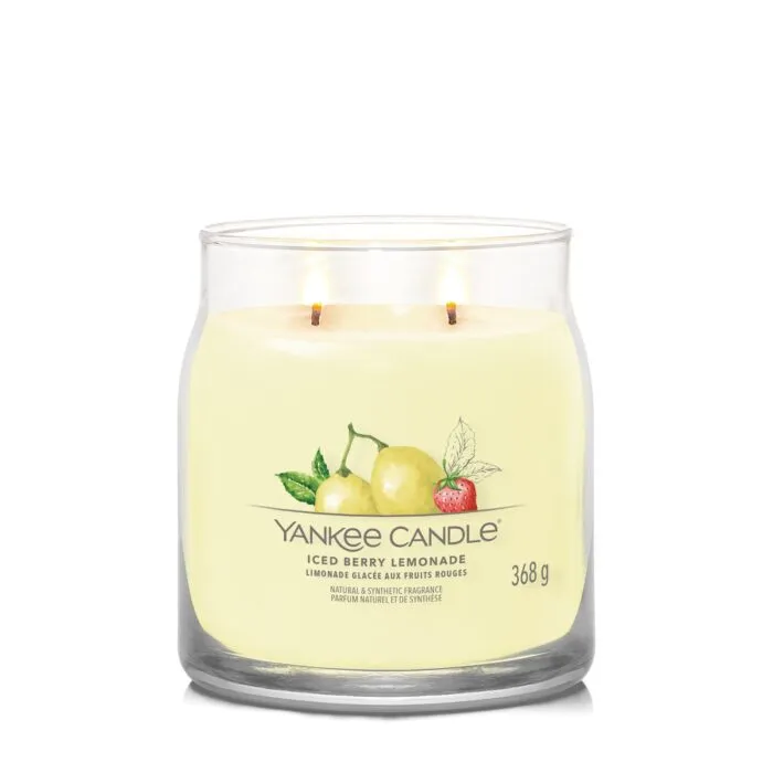 Iced Berry Lemonade Signature Medium Jar 368g 2-Docht – Produktansicht