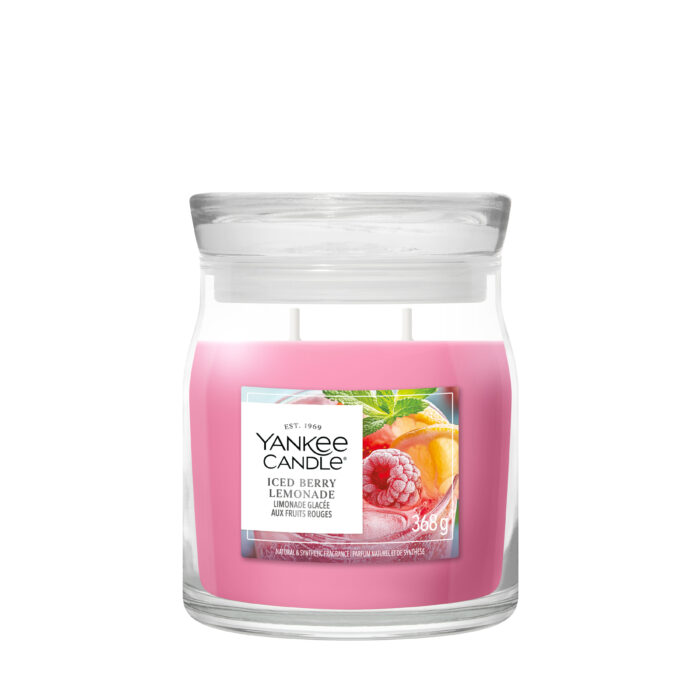 Iced Berry Lemonade Signature Medium Jar 368g 2-Docht – Produktansicht