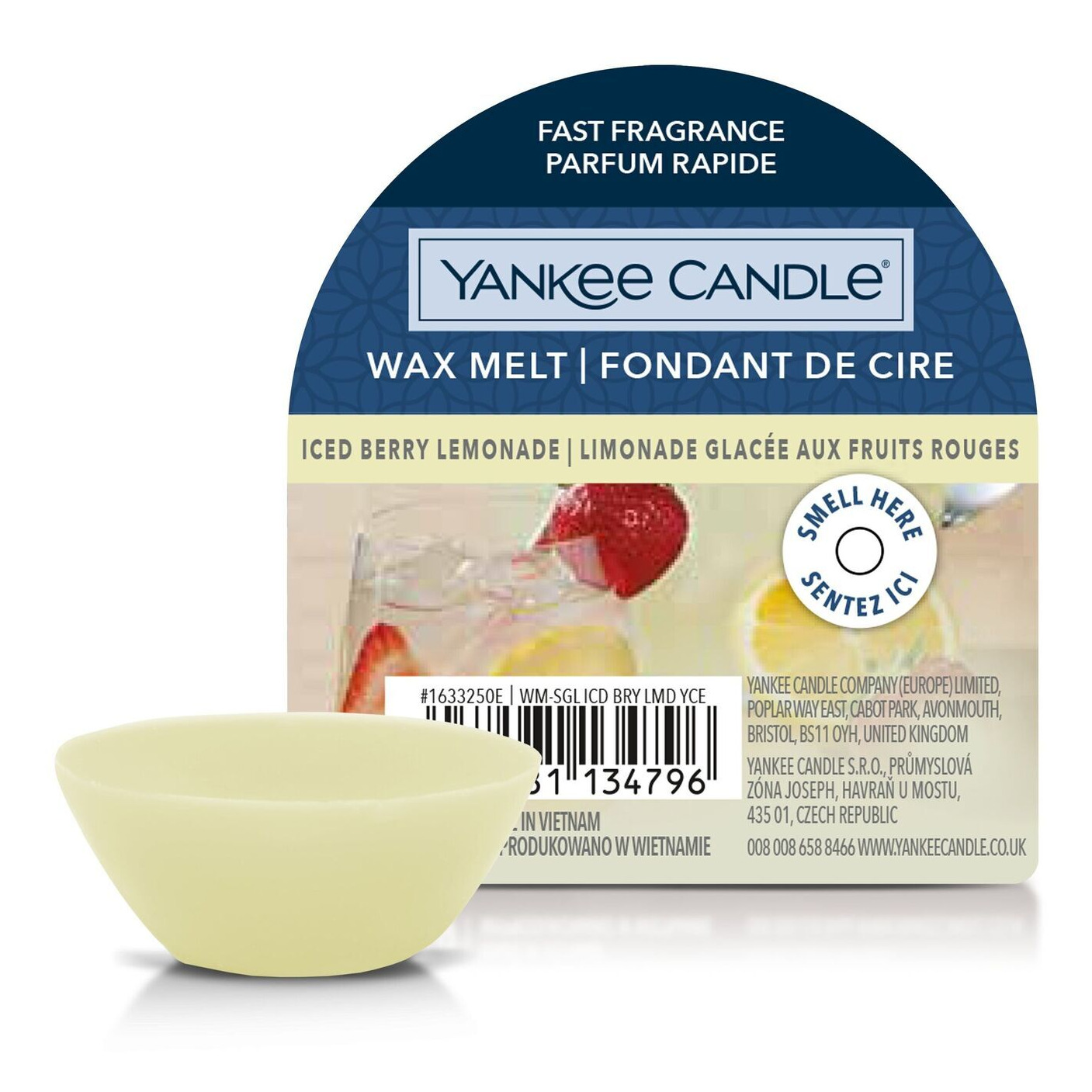 Produktbild Iced Berry Lemonade Wachsmelt 22g – Hauptansicht