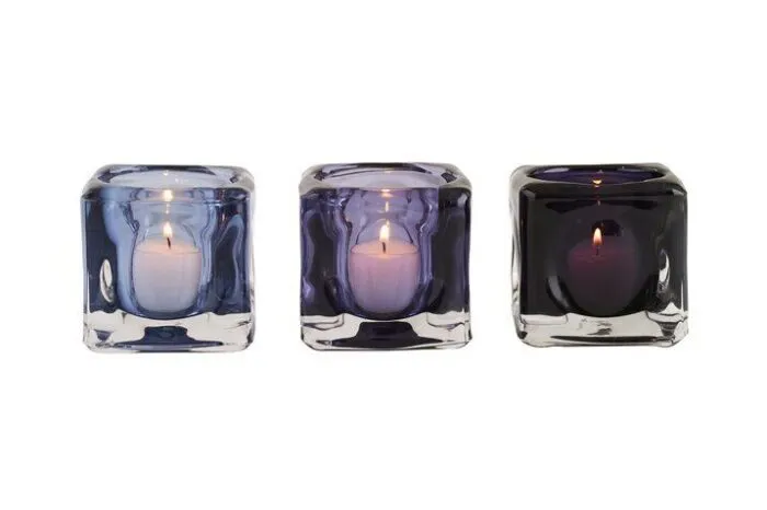 Jaquard Windlicht 3er Set 7cm – Produktansicht