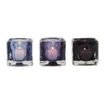 Jaquard Windlicht 3er Set 7cm – Hauptansicht