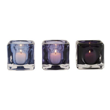 Jaquard Windlicht 3er Set 7cm – Hauptansicht