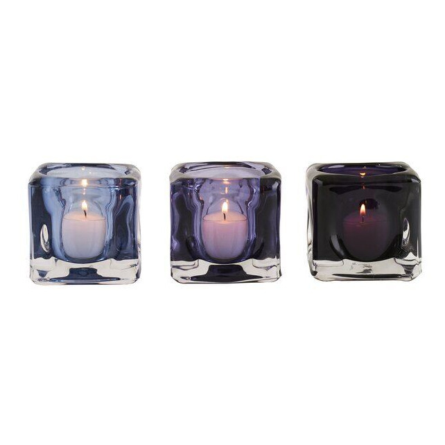 Produktbild Jaquard Windlicht 3er Set 7cm – Hauptansicht