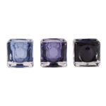 Jaquard Windlicht 3er Set 7cm – Produktansicht