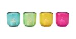 Jaquard Windlicht 4er Set 8,5cm – Produktansicht