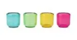 Jaquard Windlicht 4er Set 8,5cm – Produktansicht