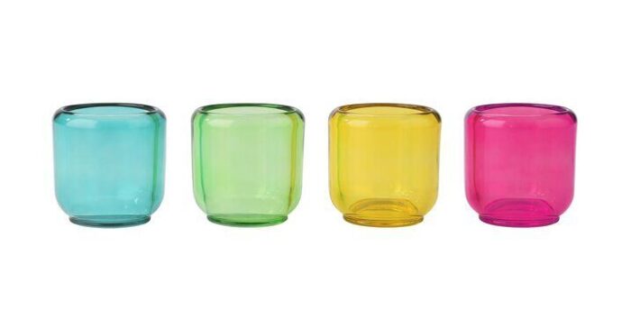 Jaquard Windlicht 4er Set 8,5cm – Produktansicht