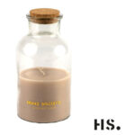 Jar Candle Lisse sand klein – Hauptansicht