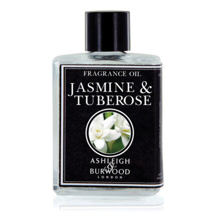 Nahaufnahme der Flasche mit Jasmine & Tuberose Fragrance Oil