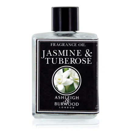 Nahaufnahme der Flasche mit Jasmine & Tuberose Fragrance Oil