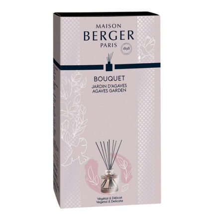 Maison Berger Paris Verpackung mit Aufdruck Bouquet Jardin d’Agaves