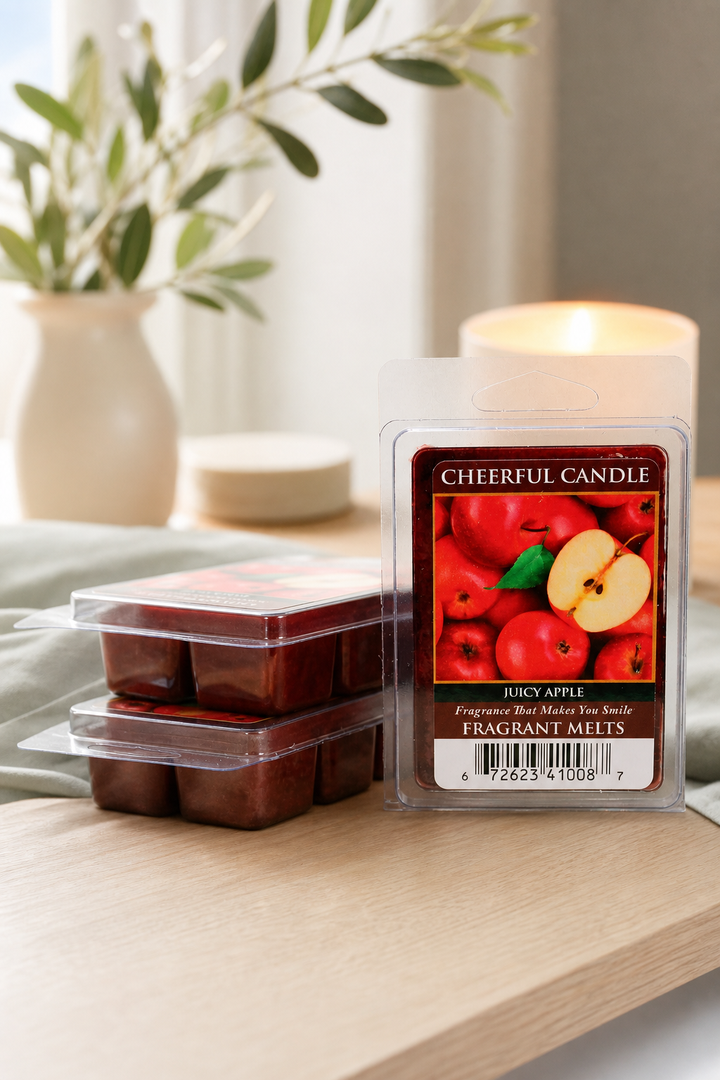 Juicy Apple 68g in einer stimmungsvollen Anwendungsszene