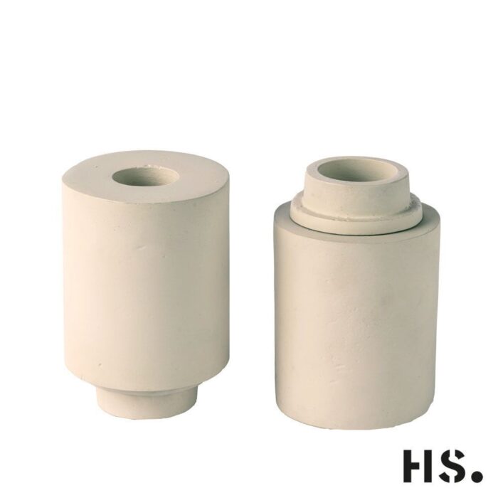 Candle Holder Julia beige L – Produktansicht