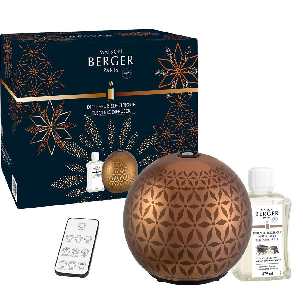 Diffuser mit Duftflakon Elektrischer Aroma-Diffuser mit Duftflakon und Verpackung