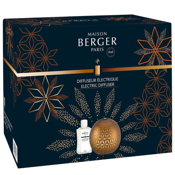 Verpackung mit Aufdruck Electric Diffuser und abgebildetem Diffuser mit Flakon