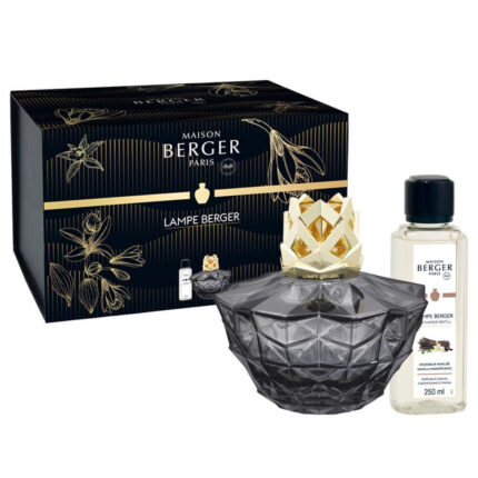Kali Lampe Berger mit Verpackung und Nachfüllflasche