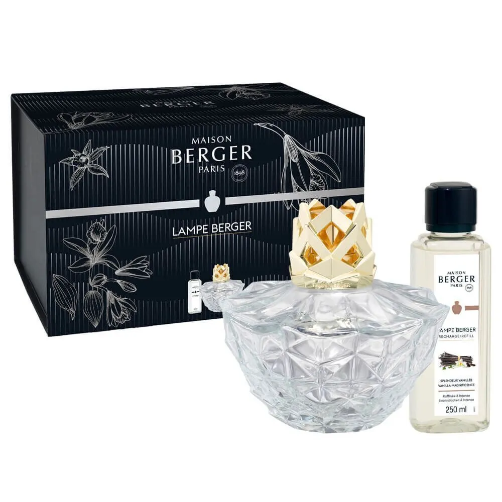 Kali Lampe Berger Set Kali Lampe Berger mit Verpackung und 250-ml-Nachfüllflasche