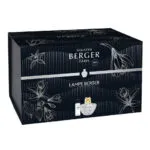 Maison Berger Paris Verpackung mit abgebildeter Lampe Berger und Nachfüllflasche