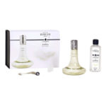 Lampe Berger Set mit Duftlampe, Nachfüllflasche, Verpackung und Zubehör