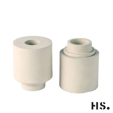 Candle Holder Julia beige S – Produktansicht