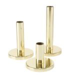 Kerzenleuchter-Set Malko gold – Produktansicht