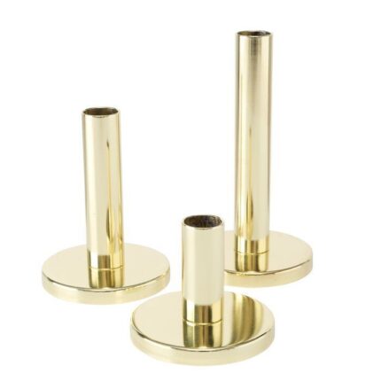 Kerzenleuchter-Set Malko gold – Produktansicht