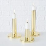 Kerzenleuchter-Set Malko gold – Produktansicht