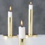 Kerzenleuchter-Set Malko gold – Produktansicht