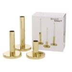 Kerzenleuchter-Set Malko gold – Produktansicht