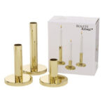 Kerzenleuchter-Set Malko gold – Produktansicht