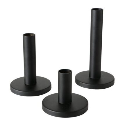 Kerzenleuchter-Set Malko schwarz – Produktansicht