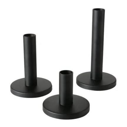 Kerzenleuchter-Set Malko schwarz – Produktansicht