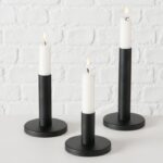 Kerzenleuchter-Set Malko schwarz – Produktansicht