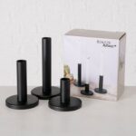 Kerzenleuchter-Set Malko schwarz – Produktansicht