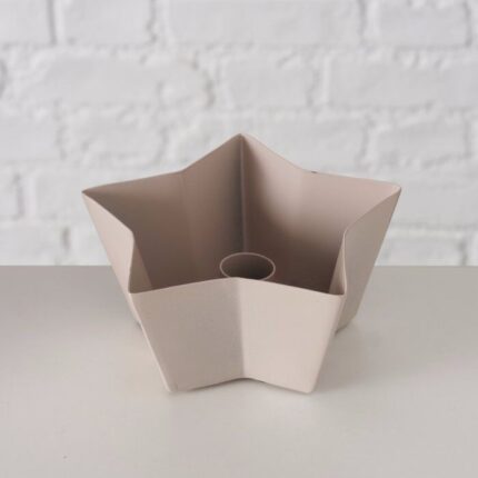 Kerzenleuchter Askella beige 6cm – Hauptansicht