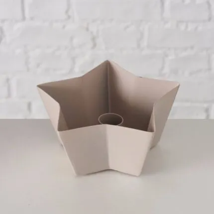 Kerzenleuchter Askella beige 6cm – Hauptansicht