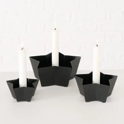 Kerzenleuchter Askella schwarz 5cm – Produktansicht