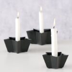 Kerzenleuchter Askella schwarz 5cm – Produktansicht