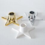 Kerzenleuchter Askella weiß 5cm – Produktansicht