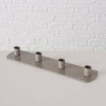 Kerzenleuchter Pleyra beige 30cm – Hauptansicht