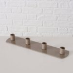 Kerzenleuchter Pleyra beige 30cm – Produktansicht