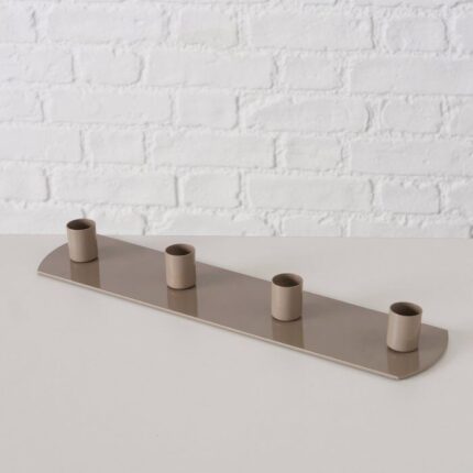 Kerzenleuchter Pleyra beige 30cm – Produktansicht