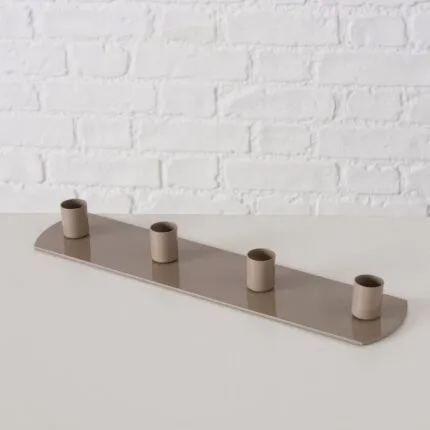 Kerzenleuchter Pleyra beige 30cm – Produktansicht