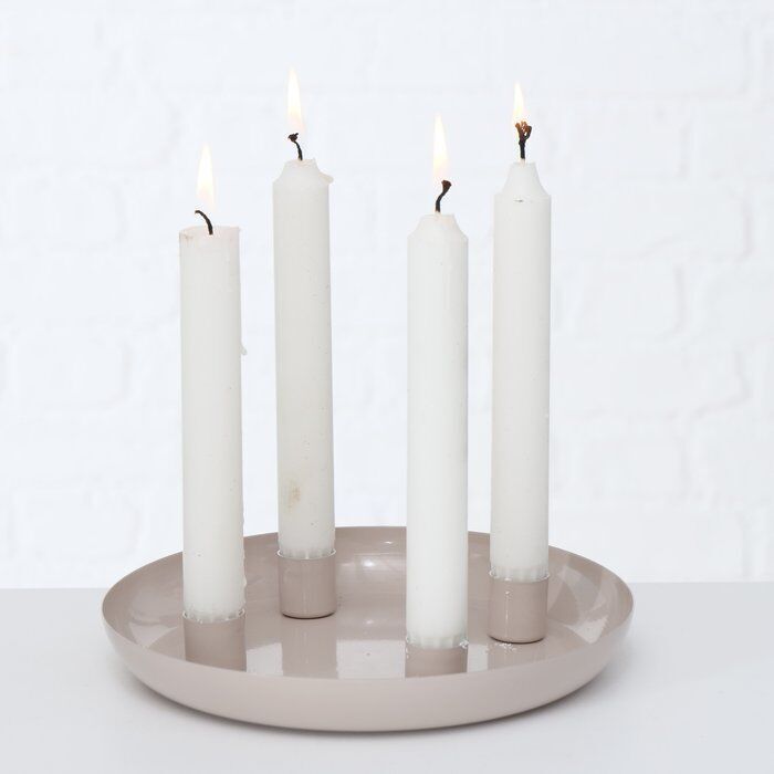 Produktbild Kerzenleuchter Remius beige – Hauptansicht