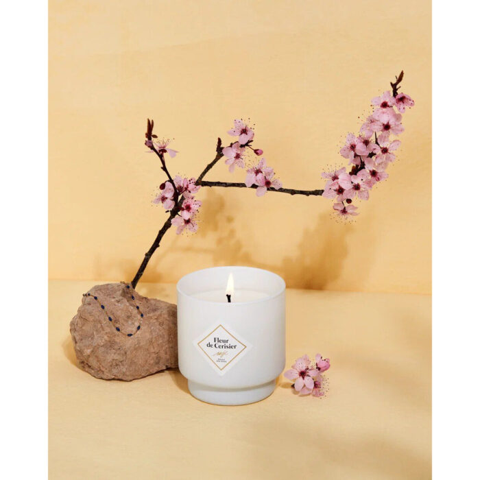 Kirschblüte - Fleur de Cerisier - Armband mit schwarzen Perlen 200g – Produktansicht