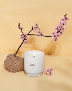 Kirschblüte - Fleur de Cerisier - Armband mit schwarzen Perlen 200g – Produktansicht