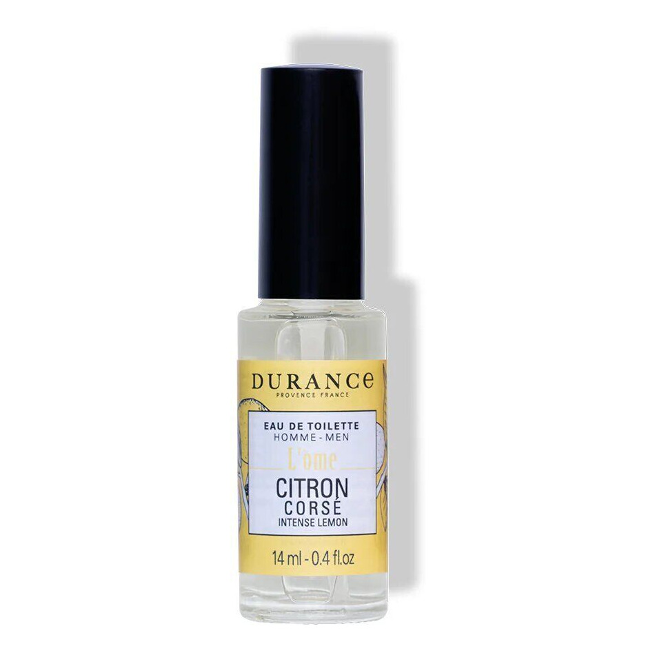 Flasche, Kosmetik Kräftige Zitrone Homme Mini Eau de Toilette 14ml – Hauptansicht