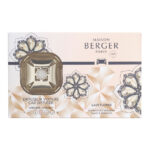 Verpackung des Lady Flower Autodiffusors mit goldenem Diffusor